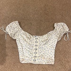 Princess Polly floral crop top